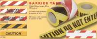 BT BARRIER TAPE - 50 METRES